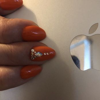 Bella Beauty Nails & Spa - Song adds a bit of bling to fall color. - Nail Salons Near Me - Elburn, Illinois Bella Beauty Nails & Spa - Song adds a bit of bling to fall color. - Nail Salons Near Me - Elburn, Illinois