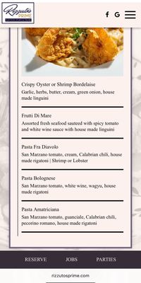 Menu photo 2 Rizzuto's Prime New Orleans, LA