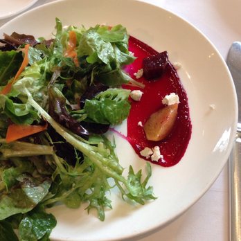 Auberge du Pommier - Winterlicious 2017 salad - French Near Me - Toronto, Ontario