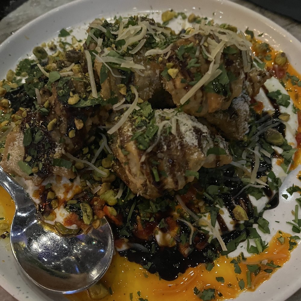 Tony D's - Lightly fried artichokes with ricotta, get this and also order the chicken Milanese to combine them!! - Pizza Near Me - Rochester, New York Tony D's - Lightly fried artichokes with ricotta, get this and also order the chicken Milanese to combine them!! - Pizza Near Me - Rochester, New York