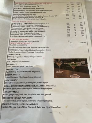 Menu photo 1 Cafe Vitale Los Altos, CA