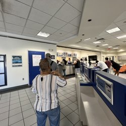 US Post Office - Long lines to pick up your own mail...
