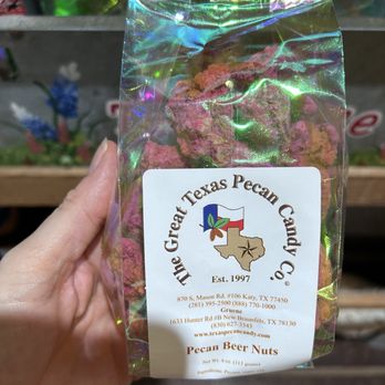 The Great Texas Pecan Candy - Candy Stores Near Me - New Braunfels, Texas The Great Texas Pecan Candy - Candy Stores Near Me - New Braunfels, Texas