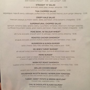 Beatrix - Lunch Menu - New American Near Me - Chicago, Illinois
