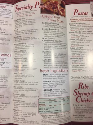 Menu photo 7 Rosati’s Pizza McKinney, TX