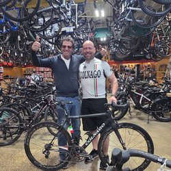 Sammy's Bikes - My new Colnago C60 RSBK, outfitted with Campy Super Record EPS and Bora Ultra wheels.