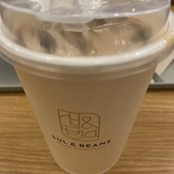 Sul & Beans - Iced Vanilla Latte - Desserts Near Me - Irvine, California