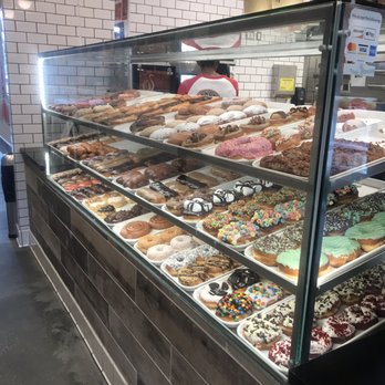 Randy's Donuts - Pretty display case. - Donuts Near Me - El Segundo, California Randy's Donuts - Pretty display case. - Donuts Near Me - El Segundo, California