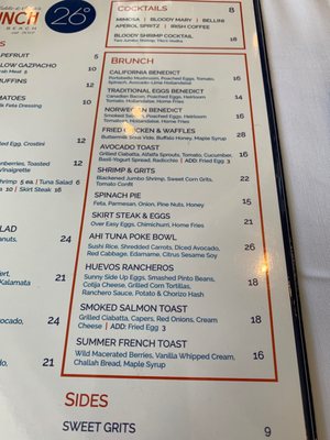 Menu photo 5 Table 26 Palm Beach West Palm Beach, FL Menu photo 5 Table 26 Palm Beach West Palm Beach, FL