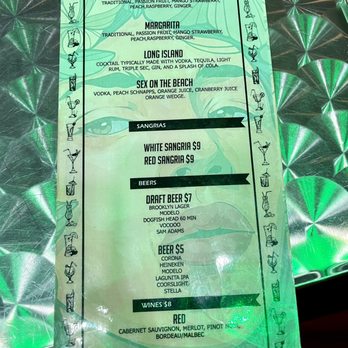Bless Bar & Kitchen - Drink menu - Steakhouses Near Me - New York, New York