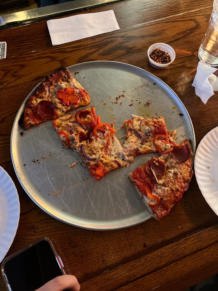 Food from Saturn Pizza Princeton