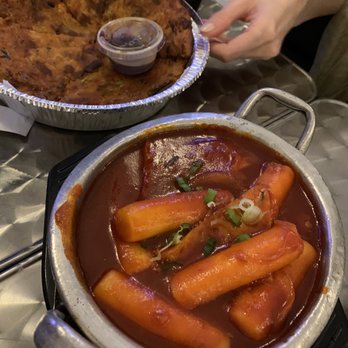 Jongro BBQ - Korean Style Kimchi Pancake Special and Spicy Rice Cake Special - Korean Near Me - New York, New York