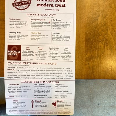 Menu photo 6 Maple Street Biscuit - Alamo Ranch San Antonio, TX