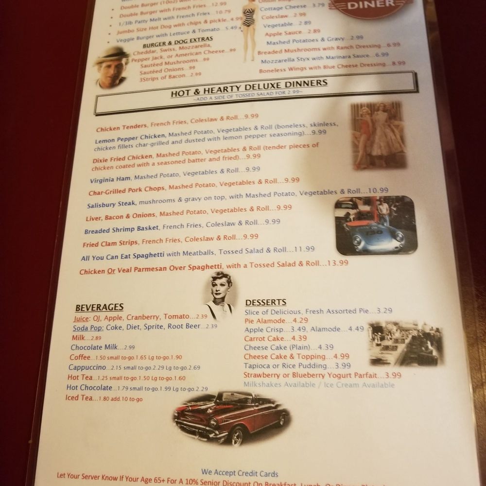 Bob's Diner - menu - Diners Near Me - Bainbridge, New York Bob's Diner - menu - Diners Near Me - Bainbridge, New York