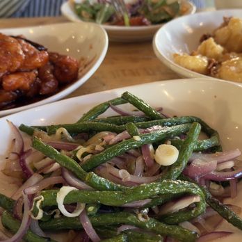 Wokcano - Walnut shrimp, green beans orange chicken. - Chinese Near Me - Woodland Hills, California Wokcano - Walnut shrimp, green beans orange chicken. - Chinese Near Me - Woodland Hills, California