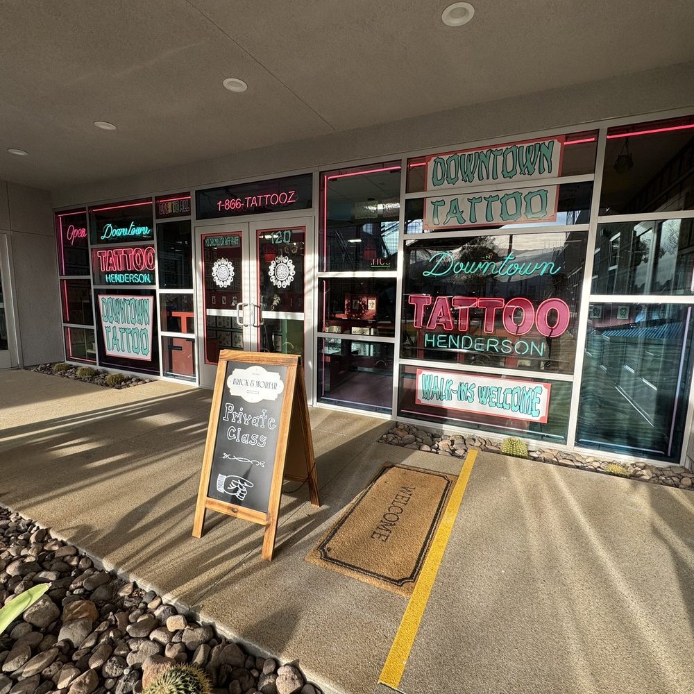 Downtown Tattoo - Located on Water street. - Tattoo Near Me - Henderson, Nevada Downtown Tattoo - Located on Water street. - Tattoo Near Me - Henderson, Nevada