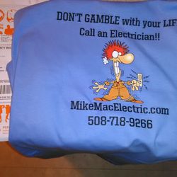Michael MacDougall Electrician - Our company T-shirt