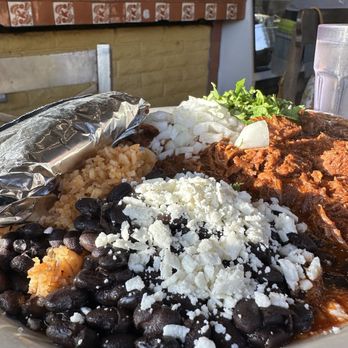 La Mission - Lamb Barbacoa Plato - Mexican Near Me - Berkeley, California