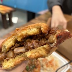 FAKA'S Island Grill - Pork Belly Grilled Cheese Sando