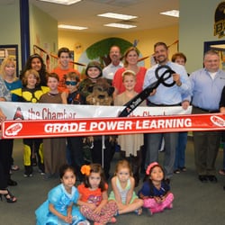 GradePower Learning - The Woodlands Area Chamber of Commerce stopped by for our ribbon cutting ceremony. Owners Paul Kaidasz & Kristal Kaidasz.
