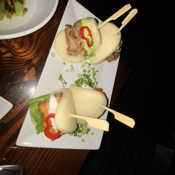 Tyger Tyger - TEMPURA MUSHROOM BUN & BELLY BUNS - Szechuan Near Me - Seattle, Washington