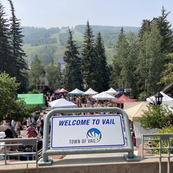 Vail Farmers Market - Vew from the Village Parking Center, which offers free at daytime . Don't miss the Vail Museum inside. - Farmers Market Near Me - Vail, Colorado Vail Farmers Market - Vew from the Village Parking Center, which offers free at daytime . Don't miss the Vail Museum inside. - Farmers Market Near Me - Vail, Colorado