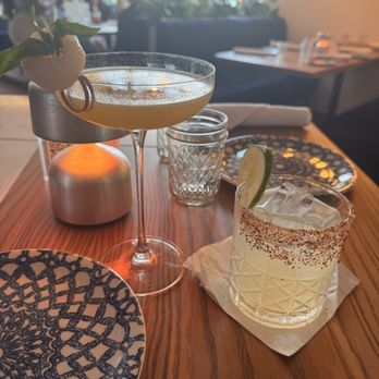 The Hampton Social - Virginia Beach - Mango Lychee Martini and Soicy Habanero Margarita - New American Near Me - Virginia Beach, Virginia The Hampton Social - Virginia Beach - Mango Lychee Martini and Soicy Habanero Margarita - New American Near Me - Virginia Beach, Virginia