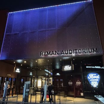 Ryman Auditorium - Entrance to the venue. - Music Venues Near Me - Nashville, Tennessee