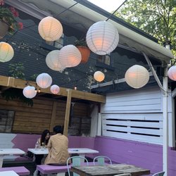 Neon Tiger - Patio area