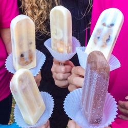 Frios Gourmet Pops - A few top sellers: Cookies and Milk, Banana Pudding, and Milk Chocolate