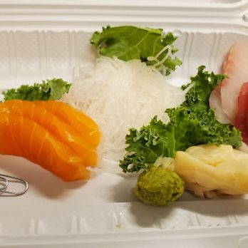 Umi Sushi - Sad, skinny, but fresh fish. Paper clip is there for scale. - Japanese Near Me - Fresh Meadows, New York