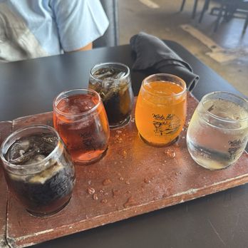Witch's Hat Brewing Company - Soda flight - Breweries Near Me - South Lyon, Michigan Witch's Hat Brewing Company - Soda flight - Breweries Near Me - South Lyon, Michigan