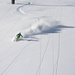 Black Tie Ski Rentals - First Tracks in Revelation Bowl