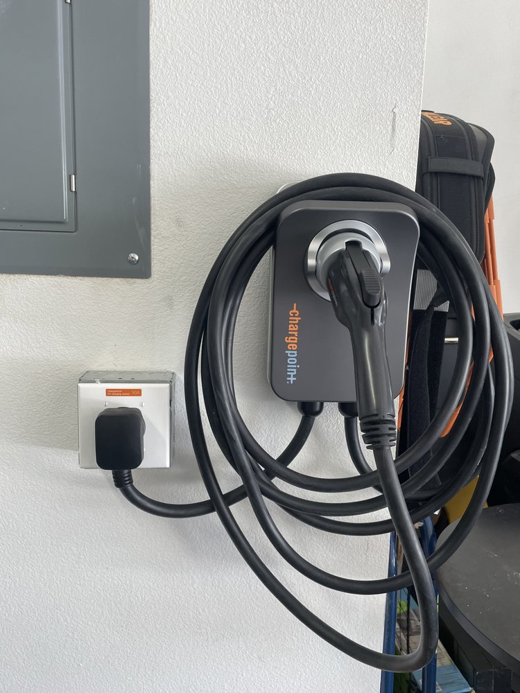 Slide of Ev Charger Installs