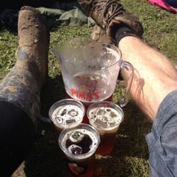 Isle Of Wight Festival - Pimms and mud!