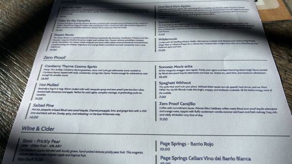 Menu photo 5 Arizona Wilderness Brewing Gilbert, AZ