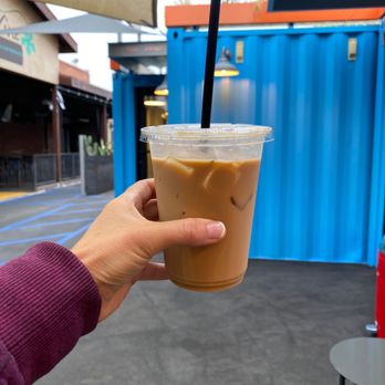 PLAY Coffee - Bomb lavender iced latte with oat milk - Coffee & Tea Near Me - Fullerton, California PLAY Coffee - Bomb lavender iced latte with oat milk - Coffee & Tea Near Me - Fullerton, California