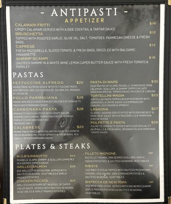 Menu photo 4 Capo Signora Hollister, CA Menu photo 4 Capo Signora Hollister, CA