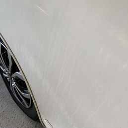 Before streaks from chemicals I used at the car wash with the wand. Shouldn't have used degreaser on my paint. Won't be doing that anymore. Before streaks from chemicals I used at the car wash with the wand. Shouldn't have used degreaser on my paint. Won't be doing that anymore.