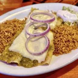 Shredded Chicken Enchilada Verde