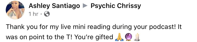 Psychic Chrissy