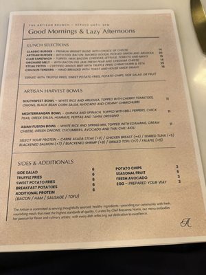 Menu photo 5 The Artisan Durant, OK Menu photo 5 The Artisan Durant, OK