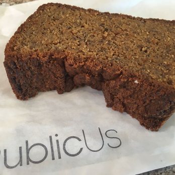 PublicUs - Bourbon banana bread ($3) - Coffee & Tea Near Me - Las Vegas, Nevada
