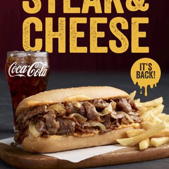 Roy Rogers - steak and cheese sandwich with fries - Fast Food Near Me - Hagerstown, Maryland Roy Rogers - steak and cheese sandwich with fries - Fast Food Near Me - Hagerstown, Maryland