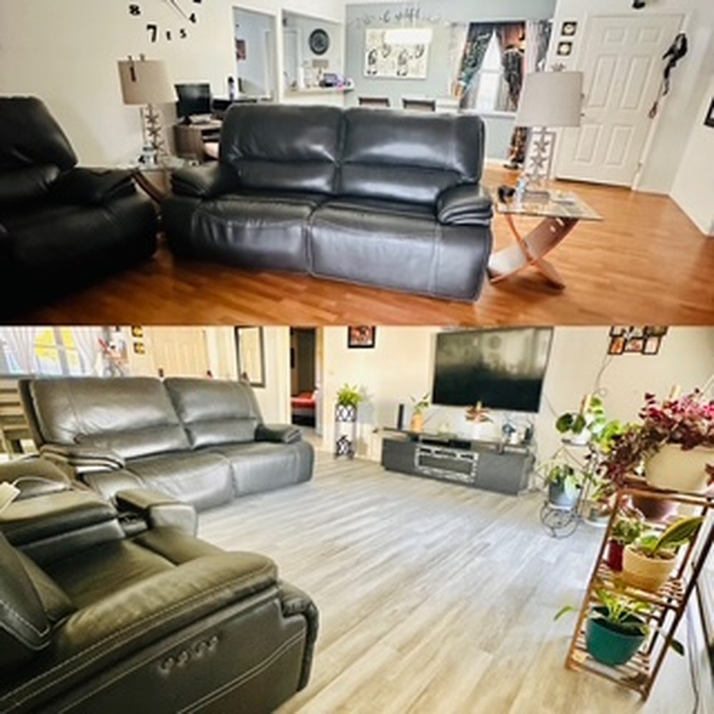 National Floors Direct - Before and after what a dramatic transformation! - Flooring Near Me National Floors Direct - Before and after what a dramatic transformation! - Flooring Near Me