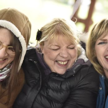 daVinci's - Me on right with two of my sisters, several years ago. - Italian Near Me - Eagle, Idaho