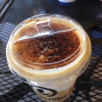 Boba Bliss - Creme Brûlée Pear Latte - Bubble Tea Near Me - Dublin, California Boba Bliss - Creme Brûlée Pear Latte - Bubble Tea Near Me - Dublin, California