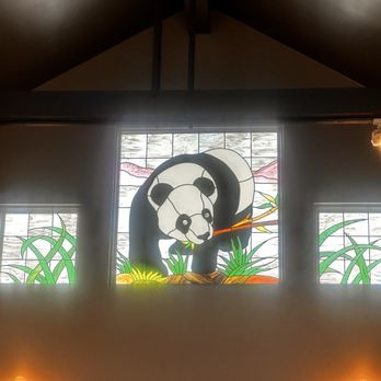 Panda Inn - Stained glass - Chinese Near Me - La Palma, California