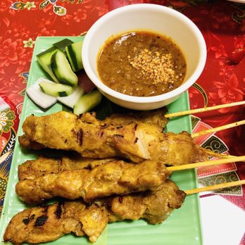 Layang Layang - Satay chicken is amazing - Malaysian Near Me - Milpitas, California Layang Layang - Satay chicken is amazing - Malaysian Near Me - Milpitas, California