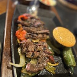 La Cosecha Mexican Table - Steak fajitas are always a great choice!!